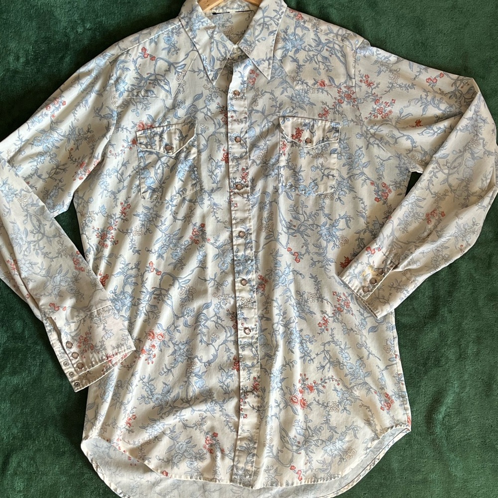 Vintage Rockabilly/Western Men's Shirt